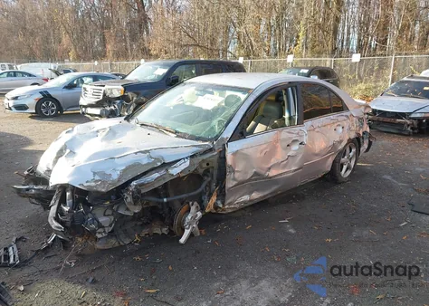 2009 Hyundai Sonata Se V6 из США, поврежденный, VIN 5NPEU46F89H478616